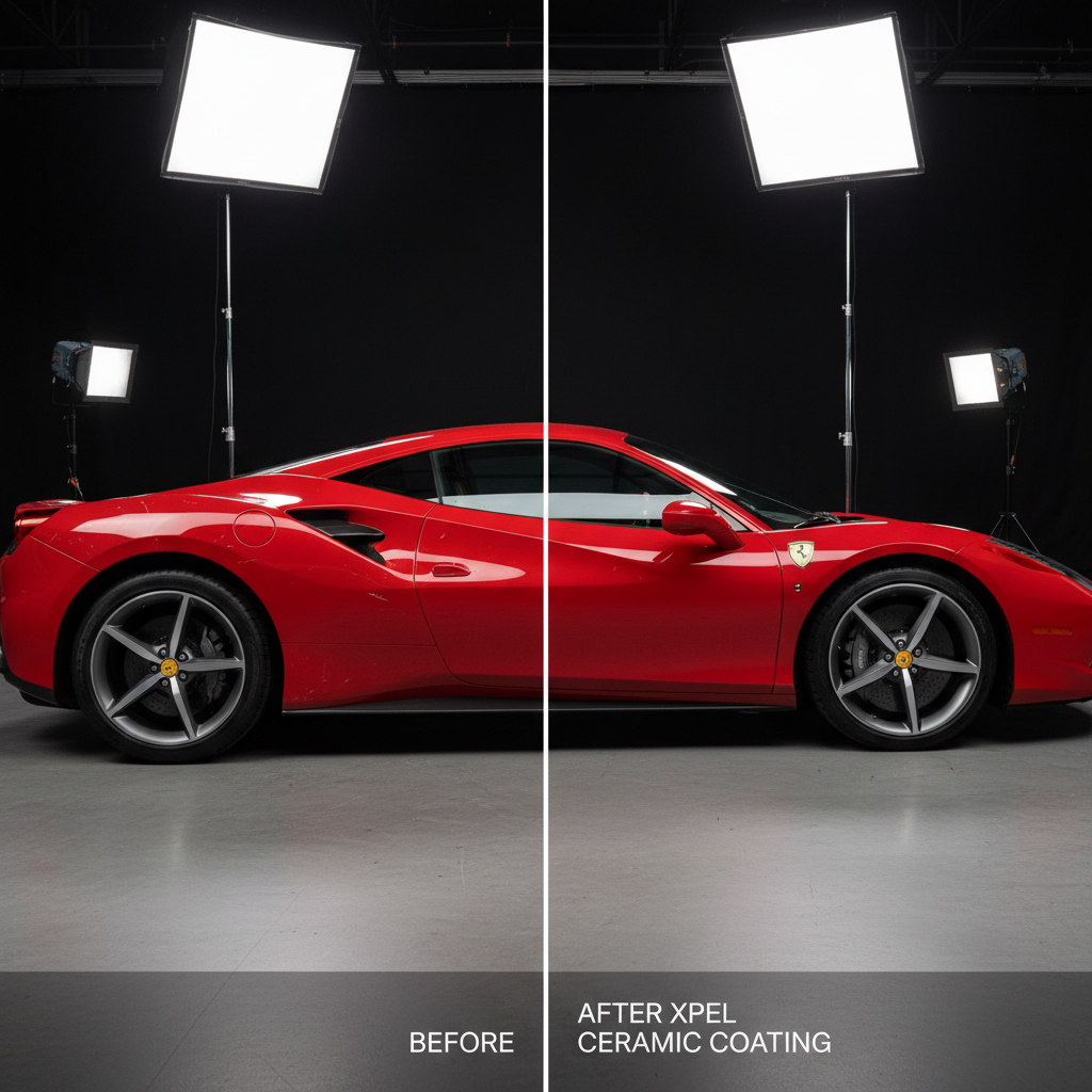 XPEL Ceramic Coating Result 1