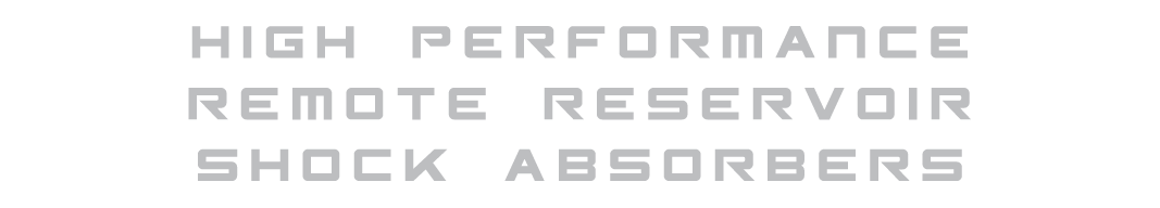 High Performance Remote Reservoir Shock Absorbers