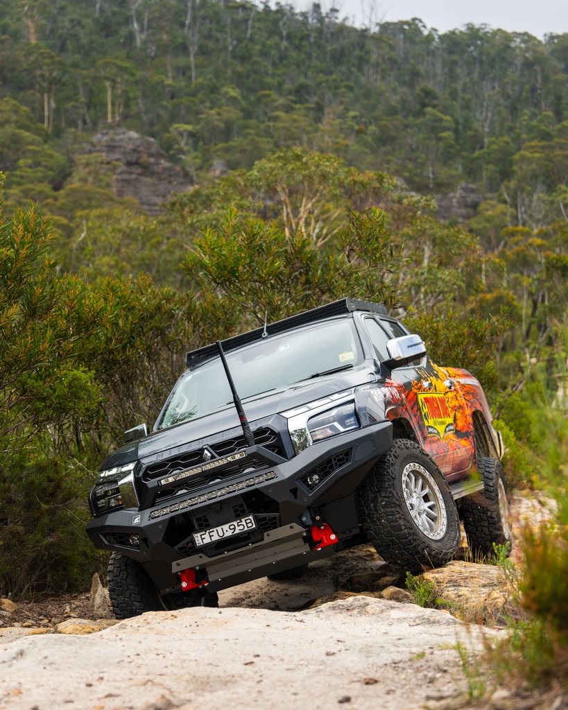 Red dirt. Open road. Tough Dog suspension. #MakingTracks #Australia
