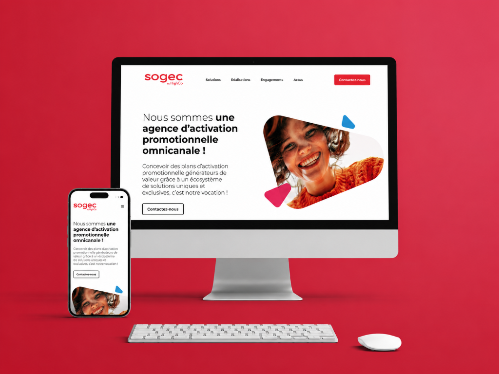 Site internet Sogec Marketing — réalisation e-ssentiel agence web Saint-Malo