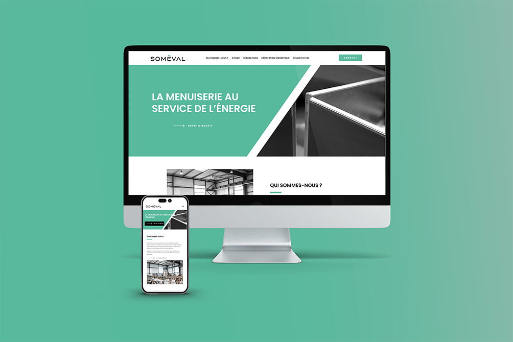 Site internet Soméval — réalisation e-ssentiel agence web Saint-Malo