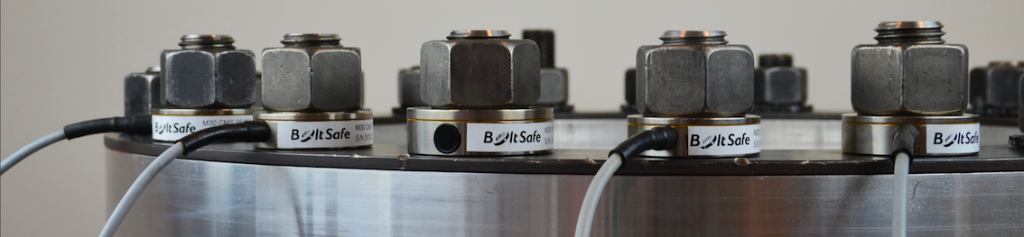 Cellules BOLTSAFE CMS installées sur une bride boulonnée