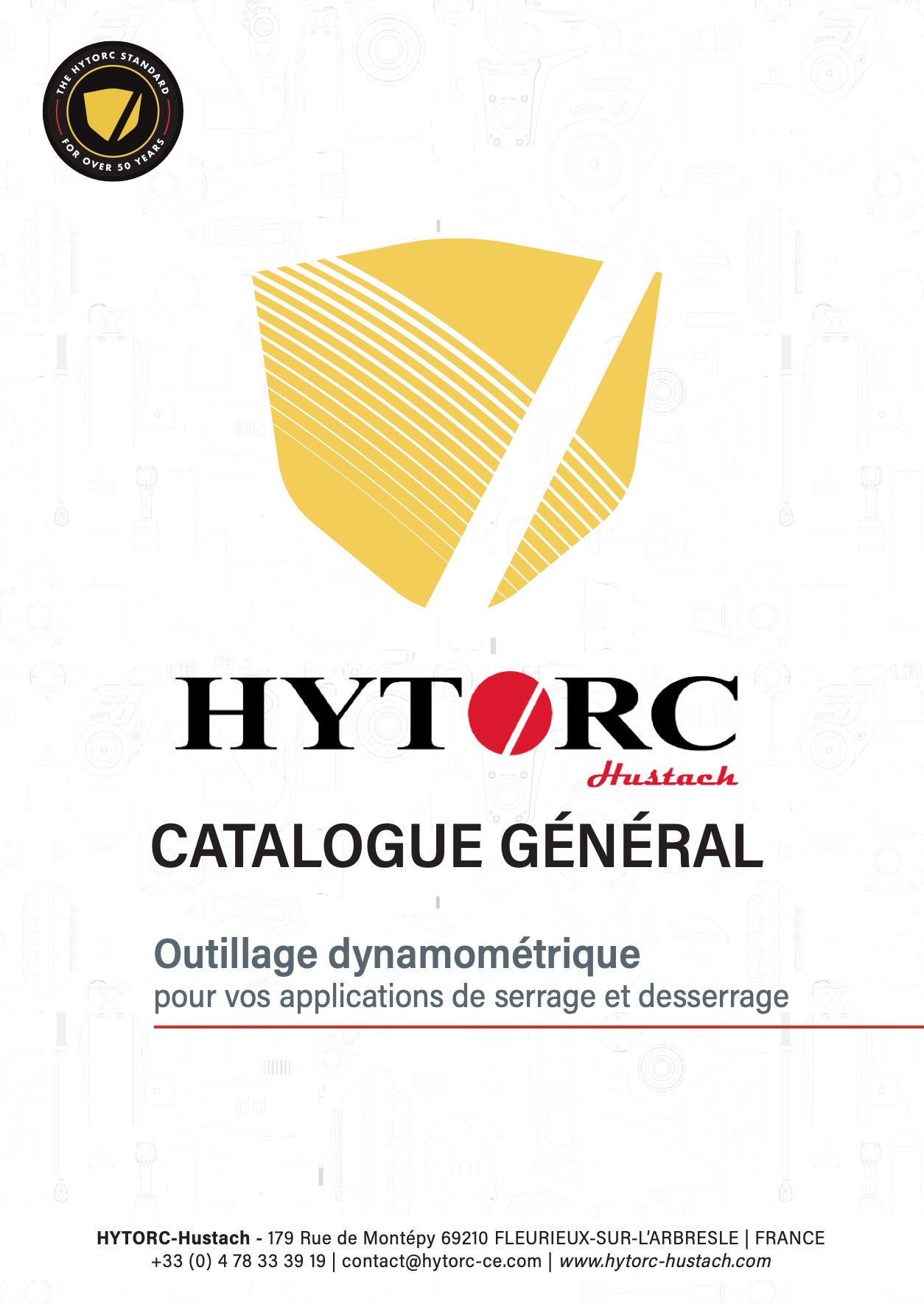 Couverture du catalogue général 2026 HYTORC HUSTACH