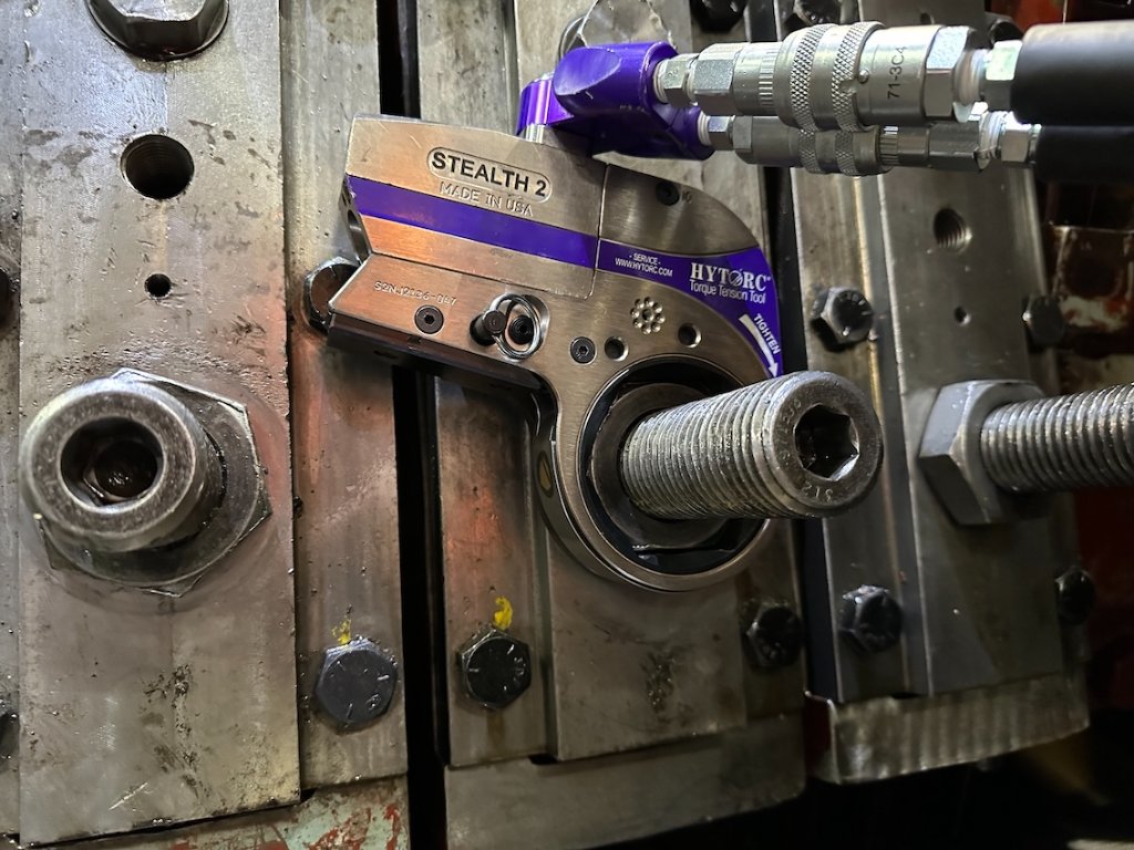 Clés dynamométriques hydrauliques à cartouches hexagonales