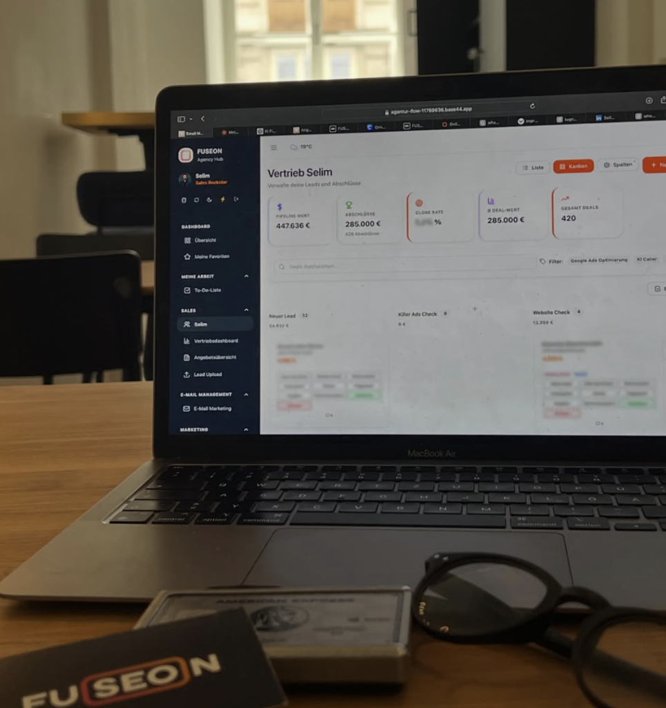 FUSEON Sales Pipeline Dashboard