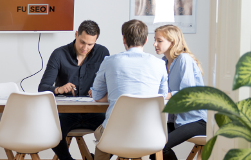 Team-Meeting bei FUSEON