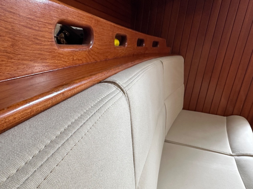 Interior Bench — Beige Vinyl