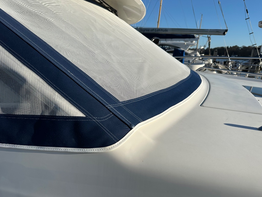 Precision stitching detail