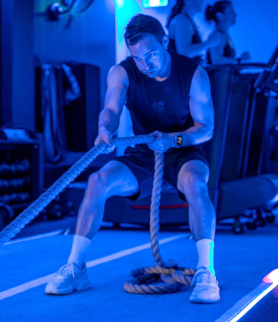 Battle rope training