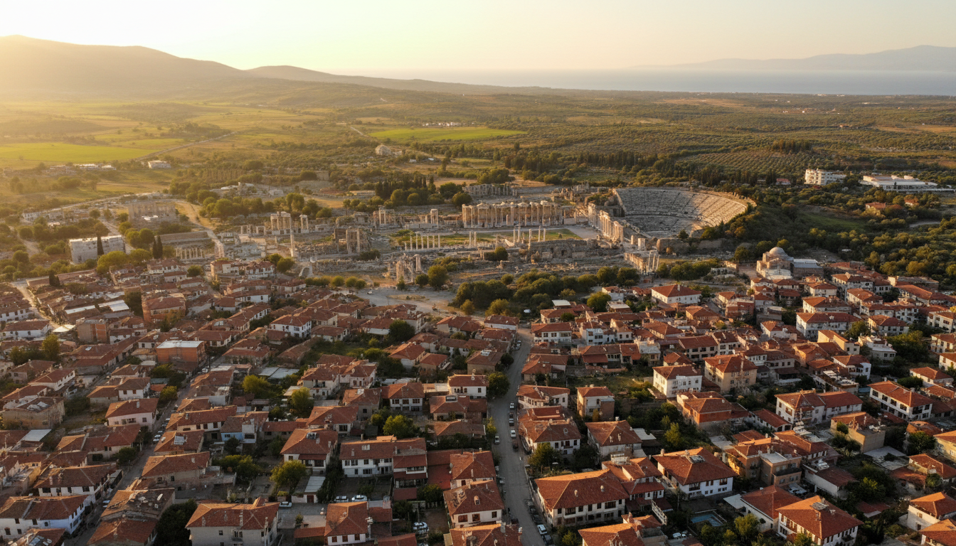 Selçuk İlçesi Manzarası