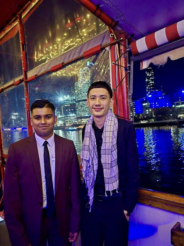 On the water — networking in Melbourne