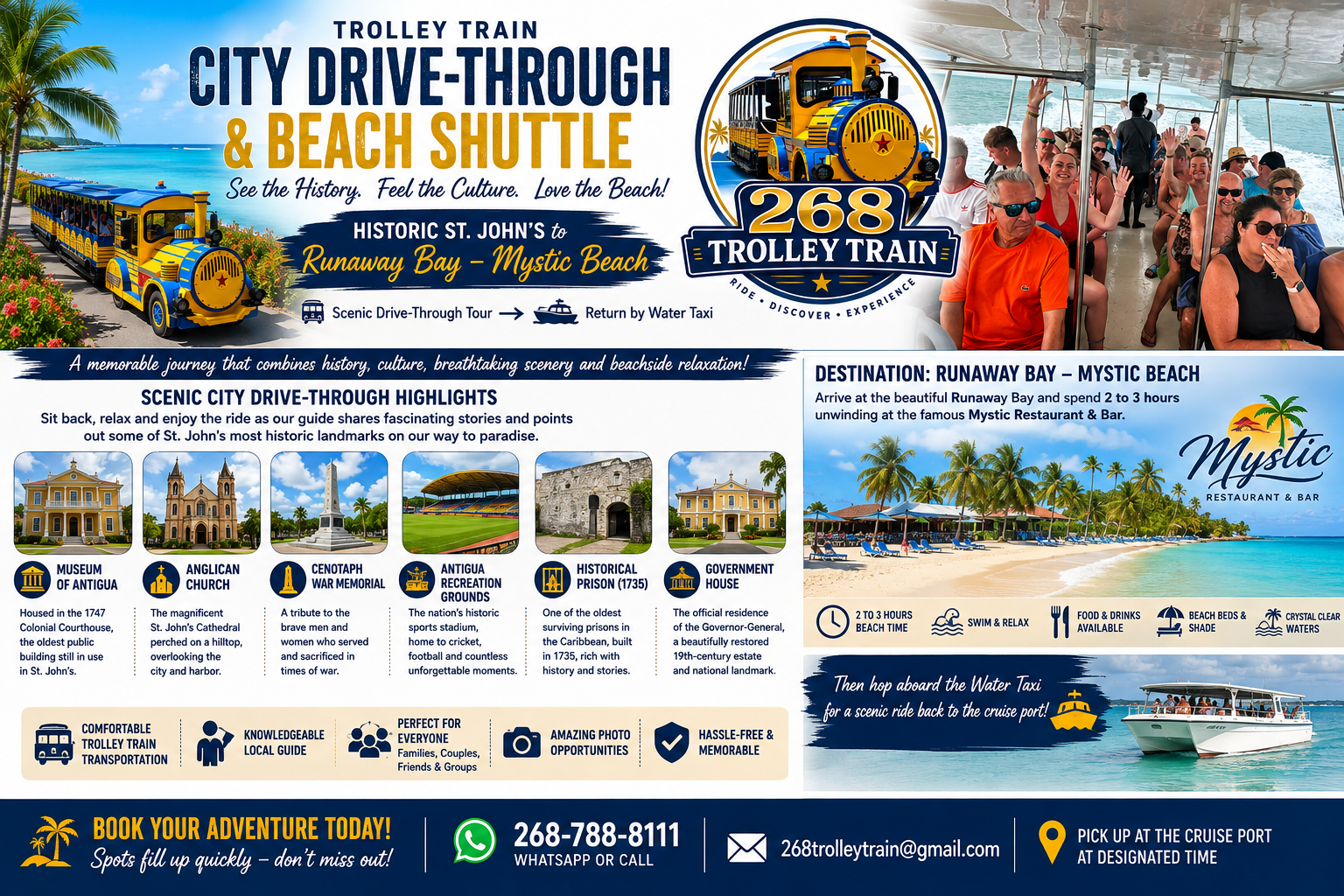 St. John's City 268 Beach Shuttle & City Drive