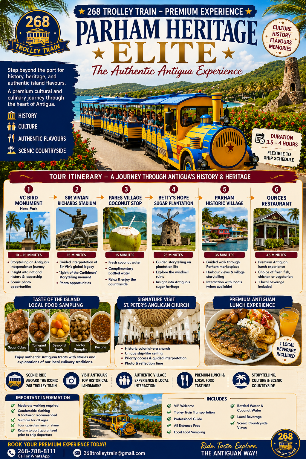 Parham Heritage Elite: The Authentic Antigua Experience