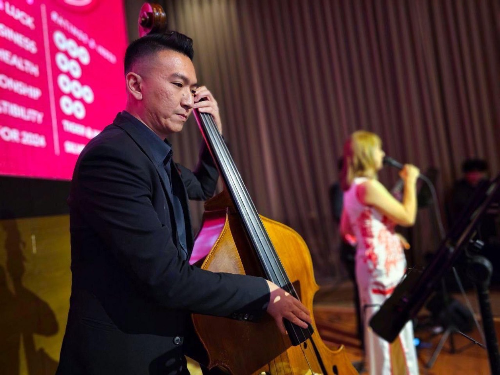 Titus performing live