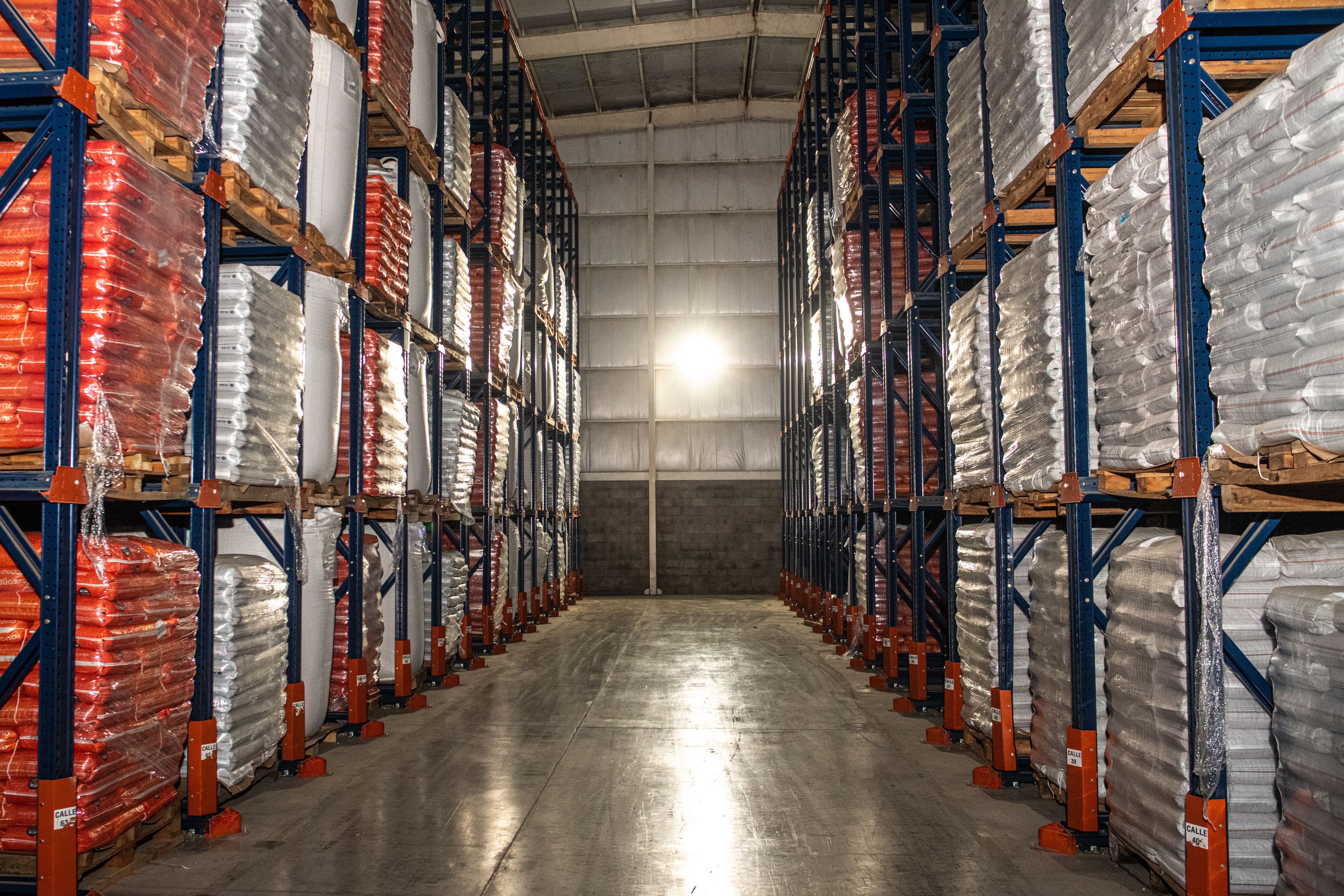 Cono Group truck reception and lot intake