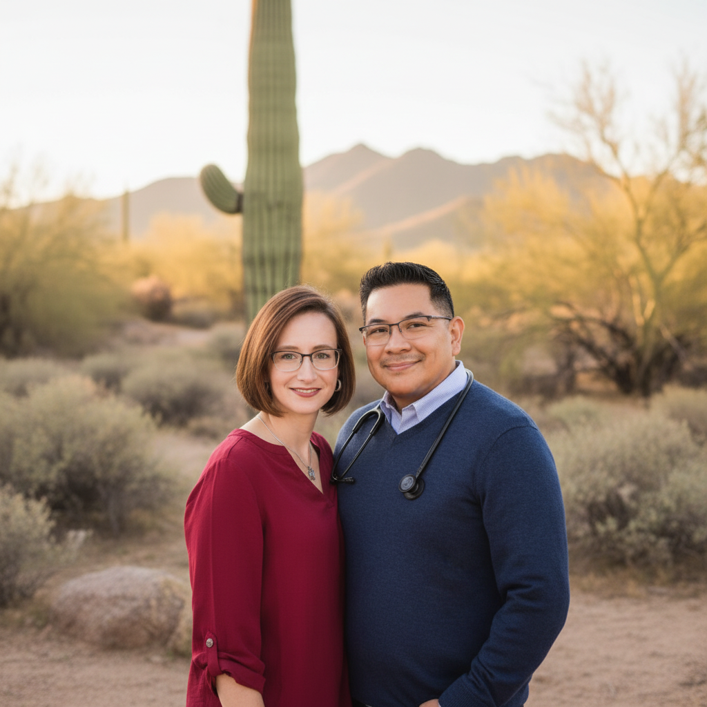 Dr. Gabriel Martinez and Amber McCrory-Martinez