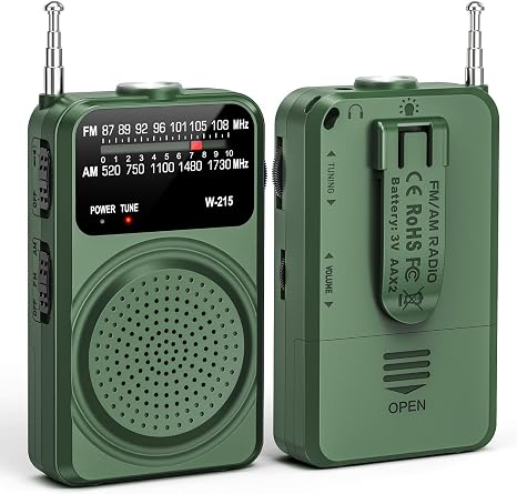 Pocket AM/FM Radio