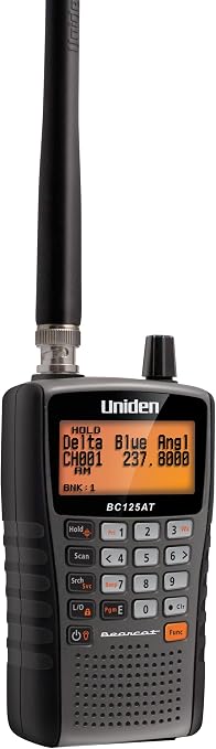 Uniden Bearcat BC125AT Handheld Analog Scanner
