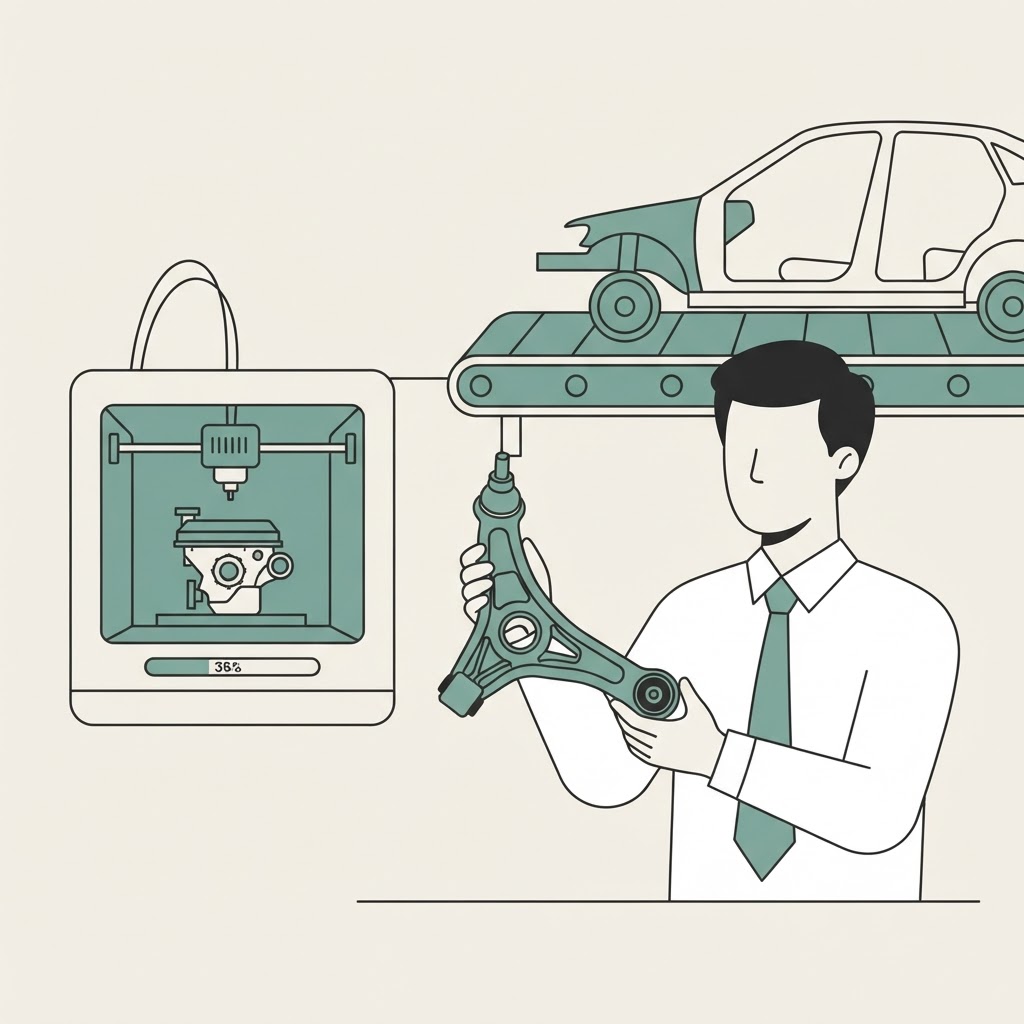 Stampa 3D per Automotive e Motorsport: dal Prototipo alla Pre-serie