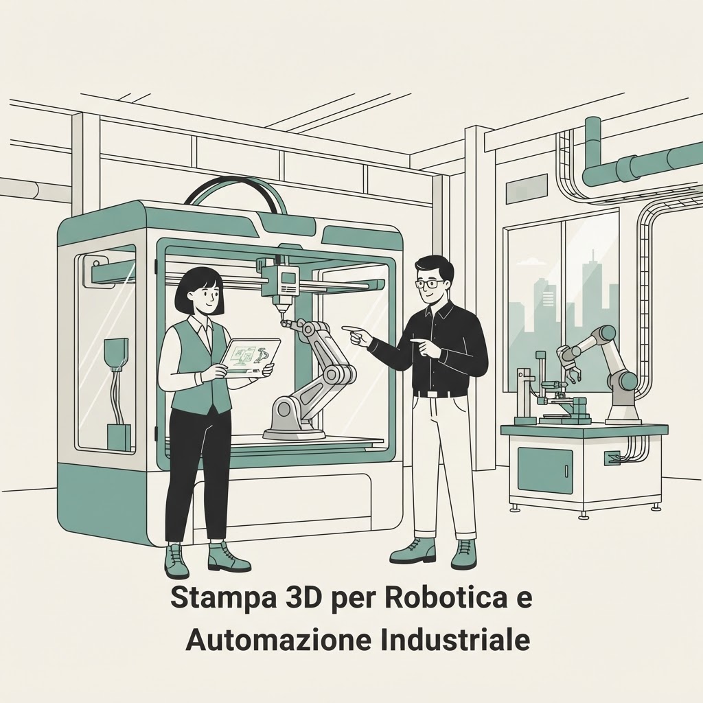 Stampa 3D per Robotica e Automazione Industriale