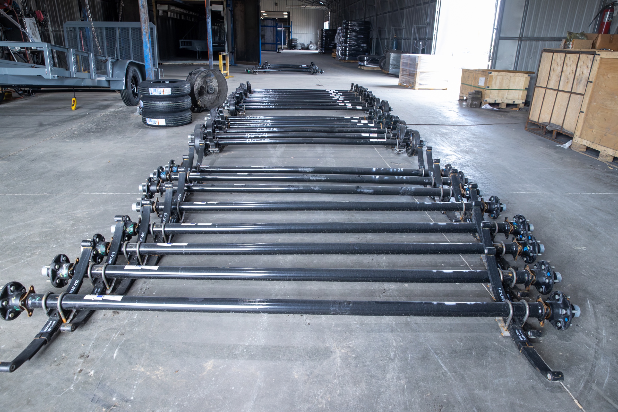 5,200 lb Leaf Spring Axle
