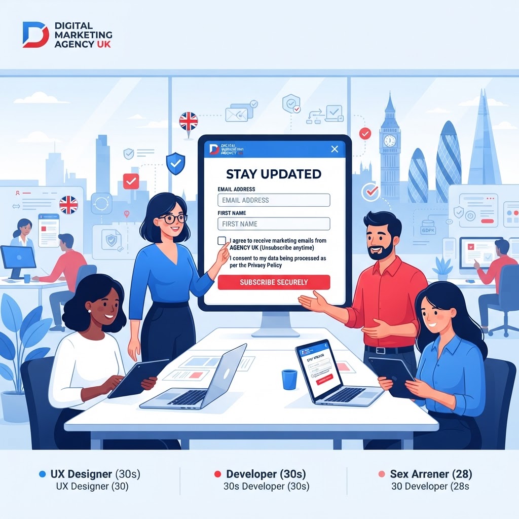 Email marketing consent form best practices for UK GDPR compliance