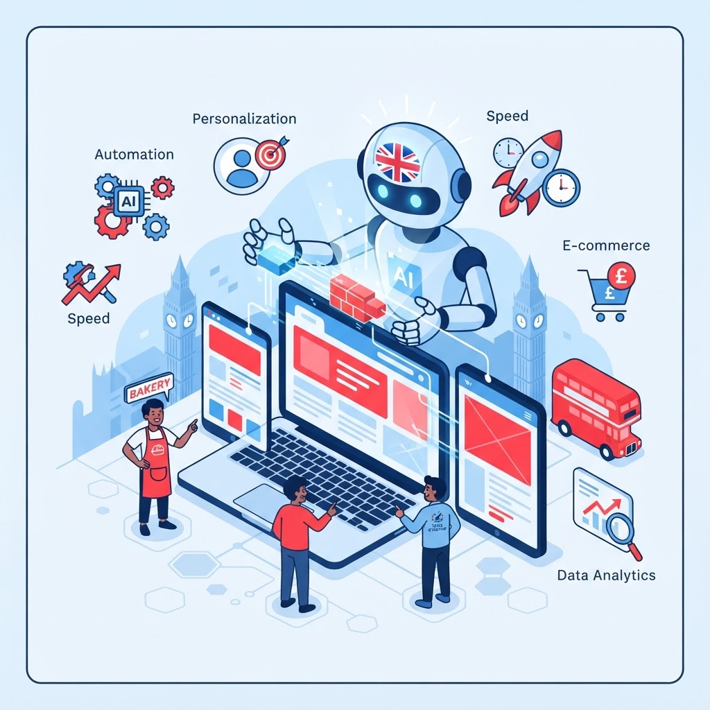 How AI is revolutionising web design and development for UK small businesses in 2026