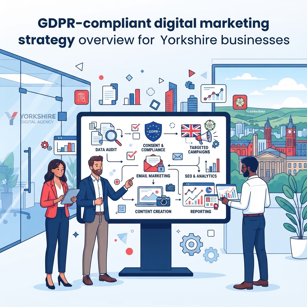 GDPR-compliant digital marketing strategy overview for Yorkshire businesses