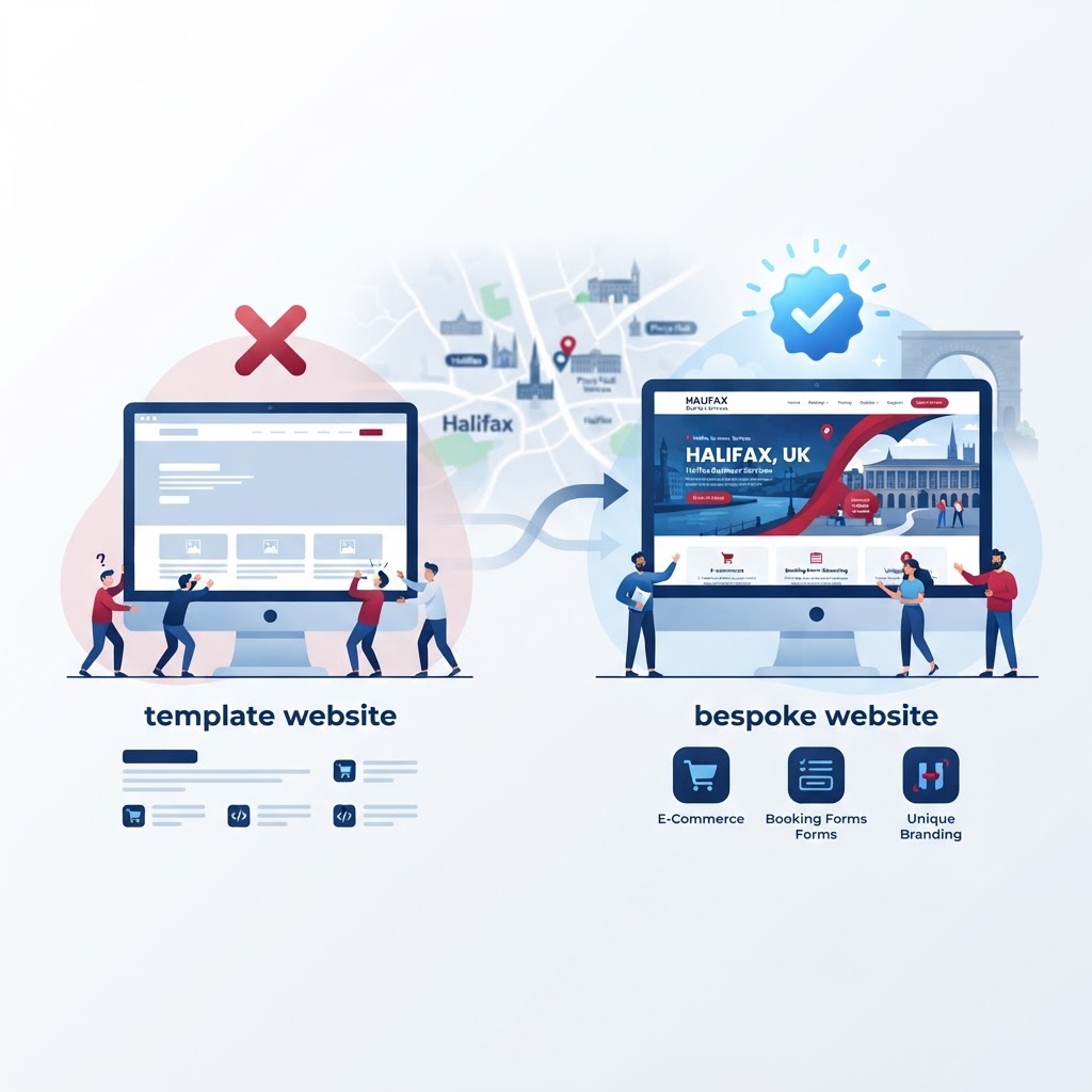 Why your Halifax business needs a bespoke website (not a template) to compete online