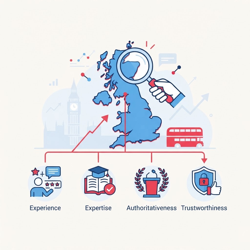 E-E-A-T 2026: How Google's quality rater guidelines affect UK business websites