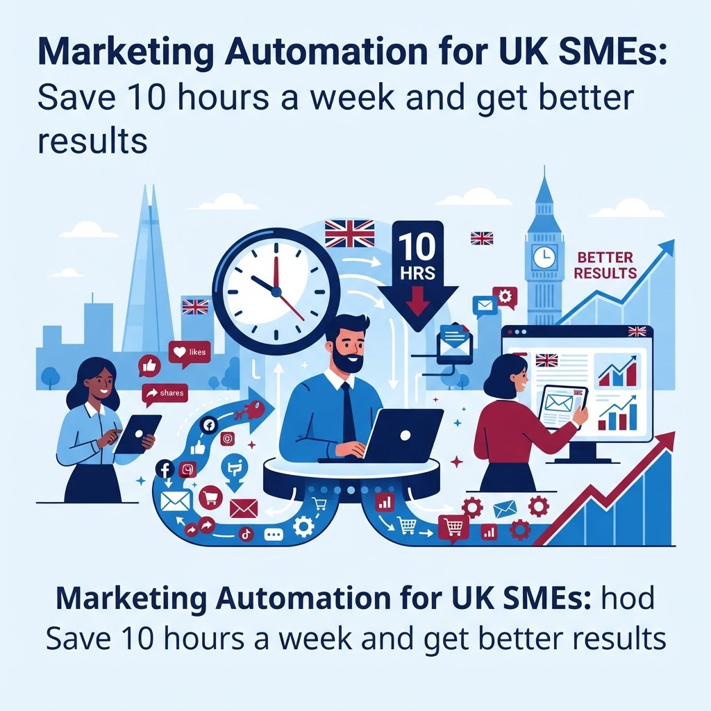 Marketing automation for UK SMEs: Save 10 hours a week and get better results