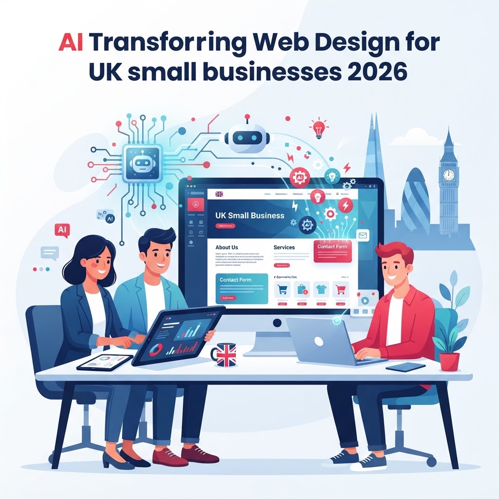 How AI is revolutionising web design and development for UK small businesses in 2026