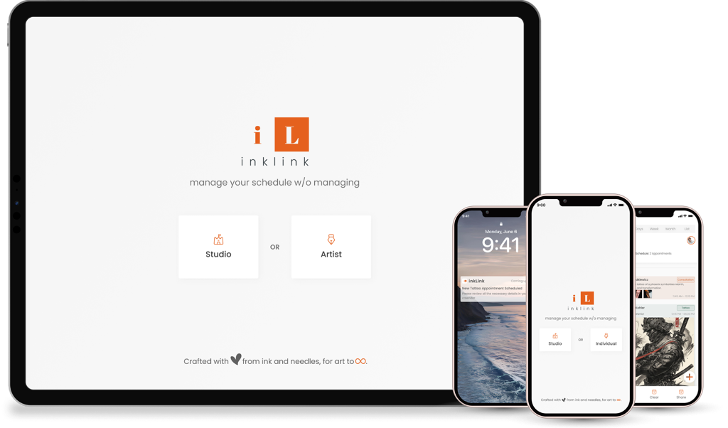 inkLink — manage your schedule w/o managing