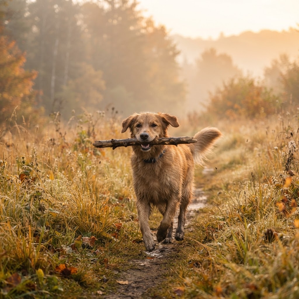 Happy pet