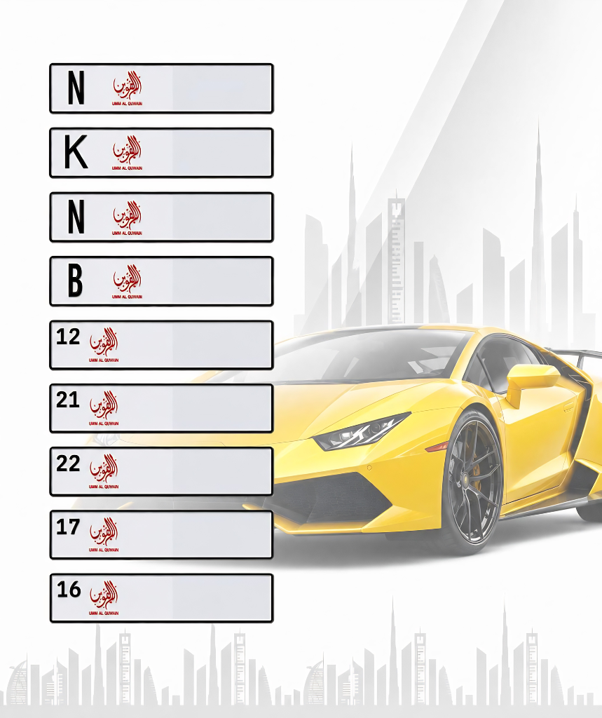 Vehicle Plate Numbers