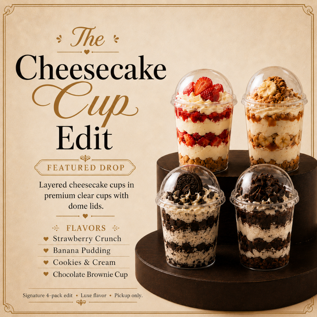 The Cheesecake Cup Edit