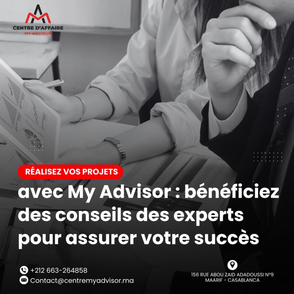 Réalisez vos projets avec My Advisor