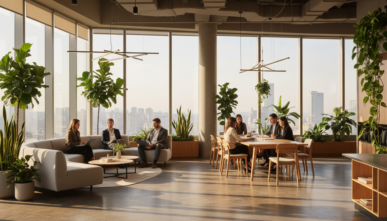 Modern flexible office space