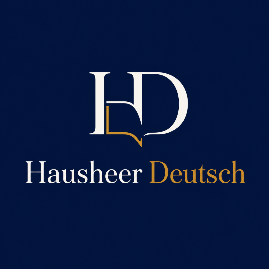 Hausheer Deutsch