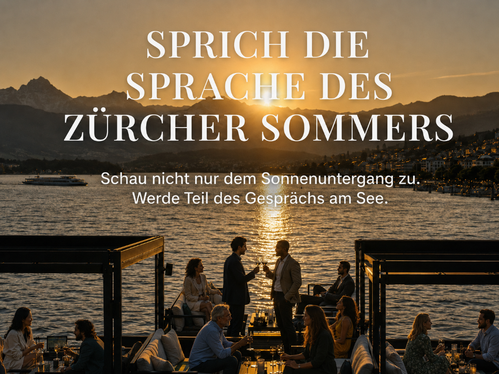 Sprich die Sprache des Zürcher Sommers
