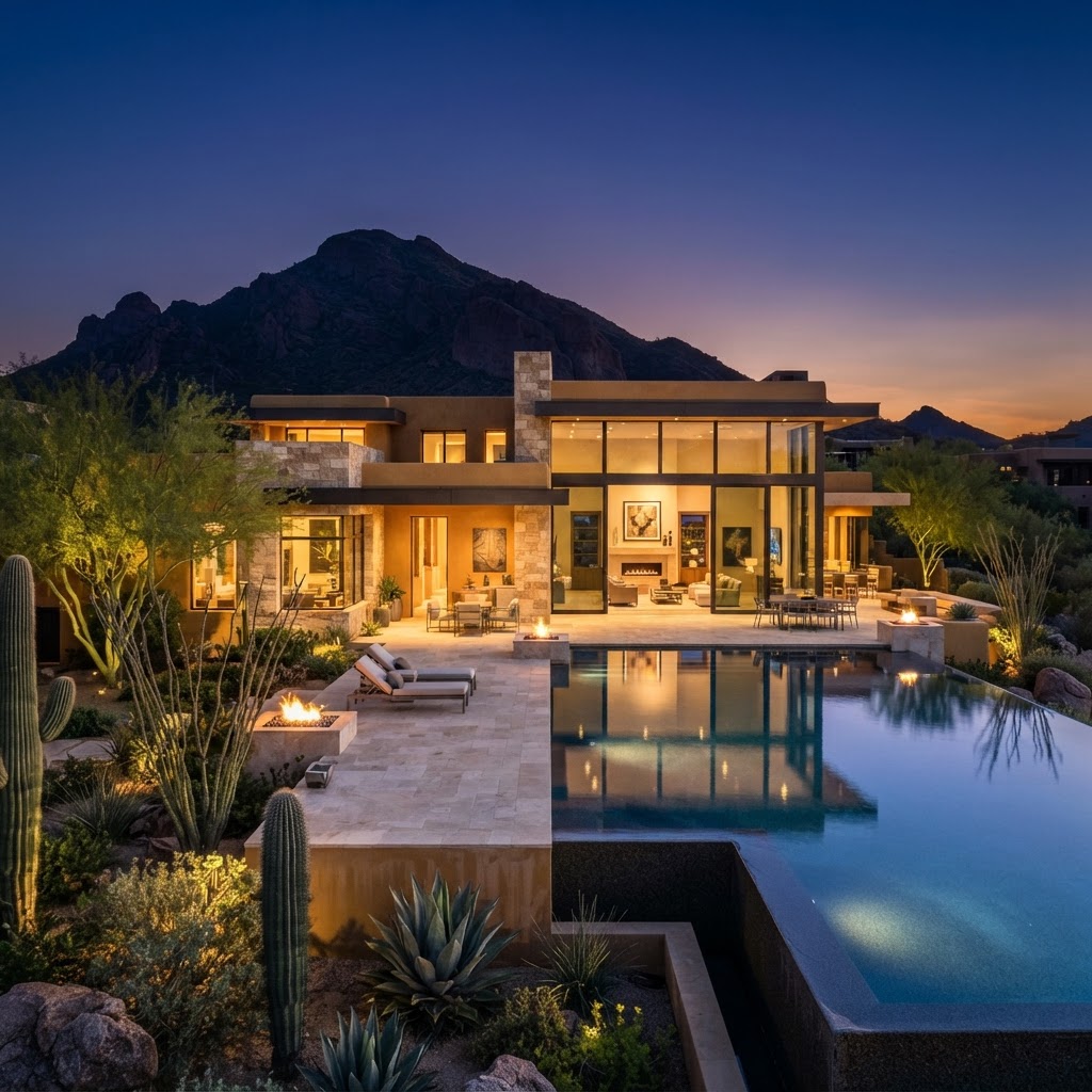 Mountain-View Estate Transformation in Paradise Valley
