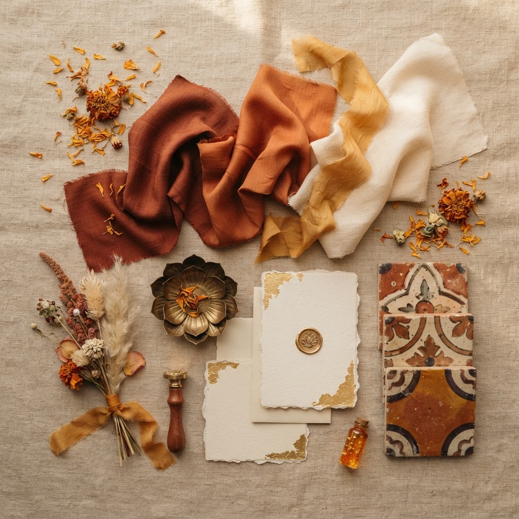 Rustic Earth Tones Wedding Color Palette