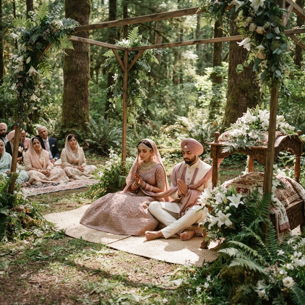 Forest Sikh Anand Karaj Ceremony