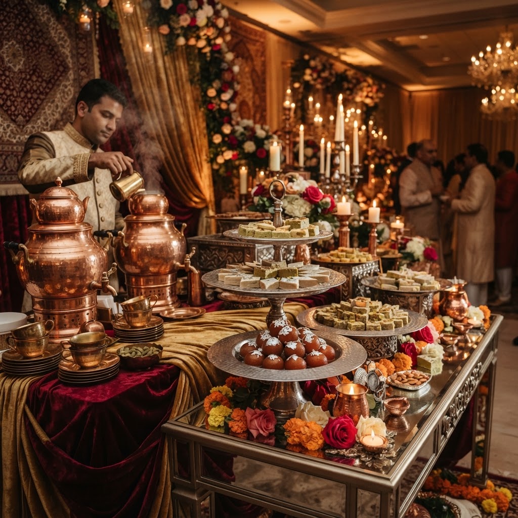 Live Copper Tea And Mithai Station