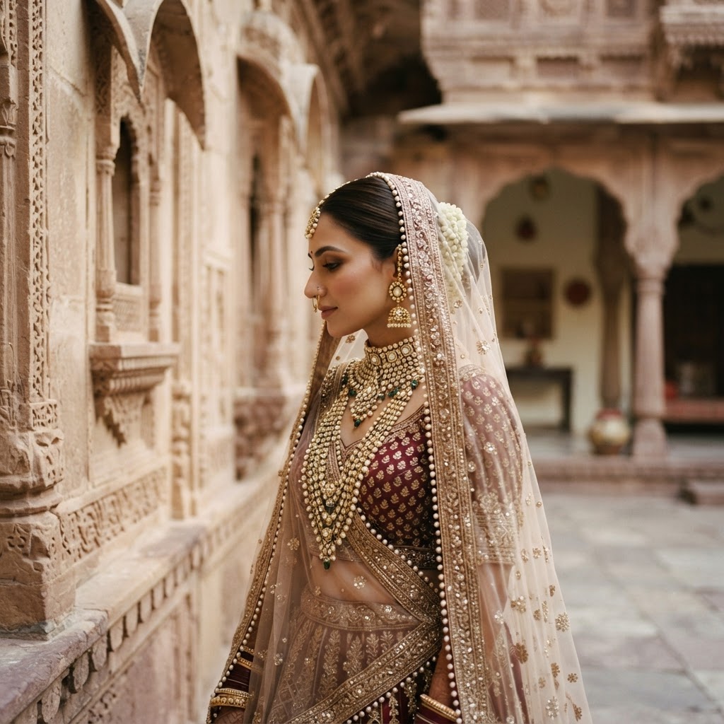 Elegant Kundan Layered Bridal Necklace Set