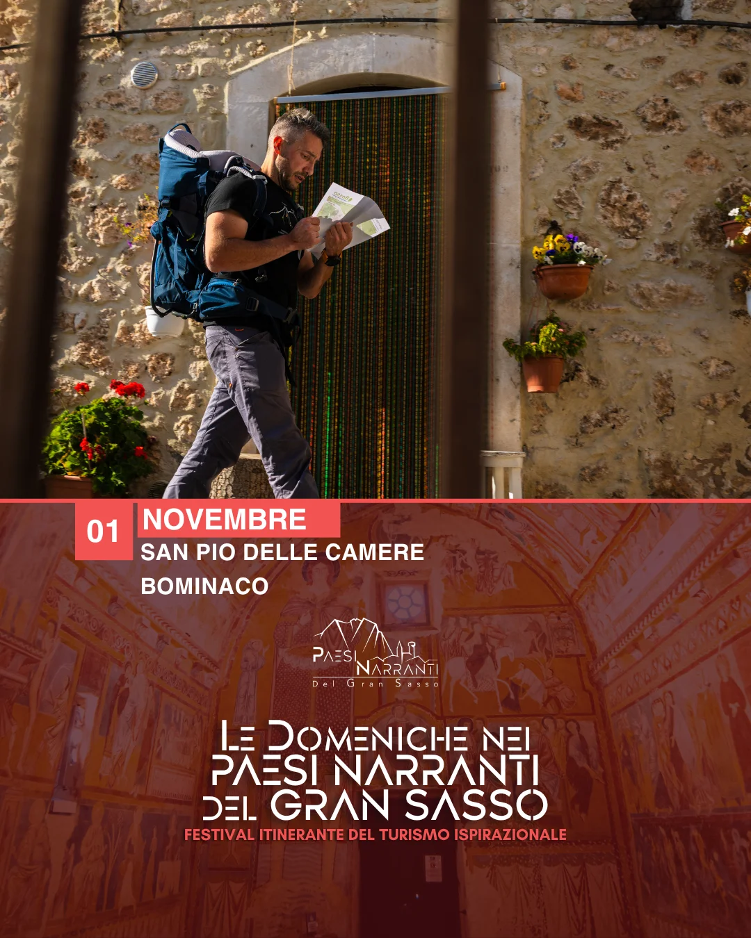 Le Domeniche nei Paesi Narranti del Gran Sasso – 1 Novembre (San Pio delle Camere & Bominaco)