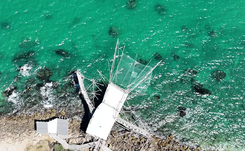 La Chiave sul Mare — Trabocco sul mare di San Vito Chietino