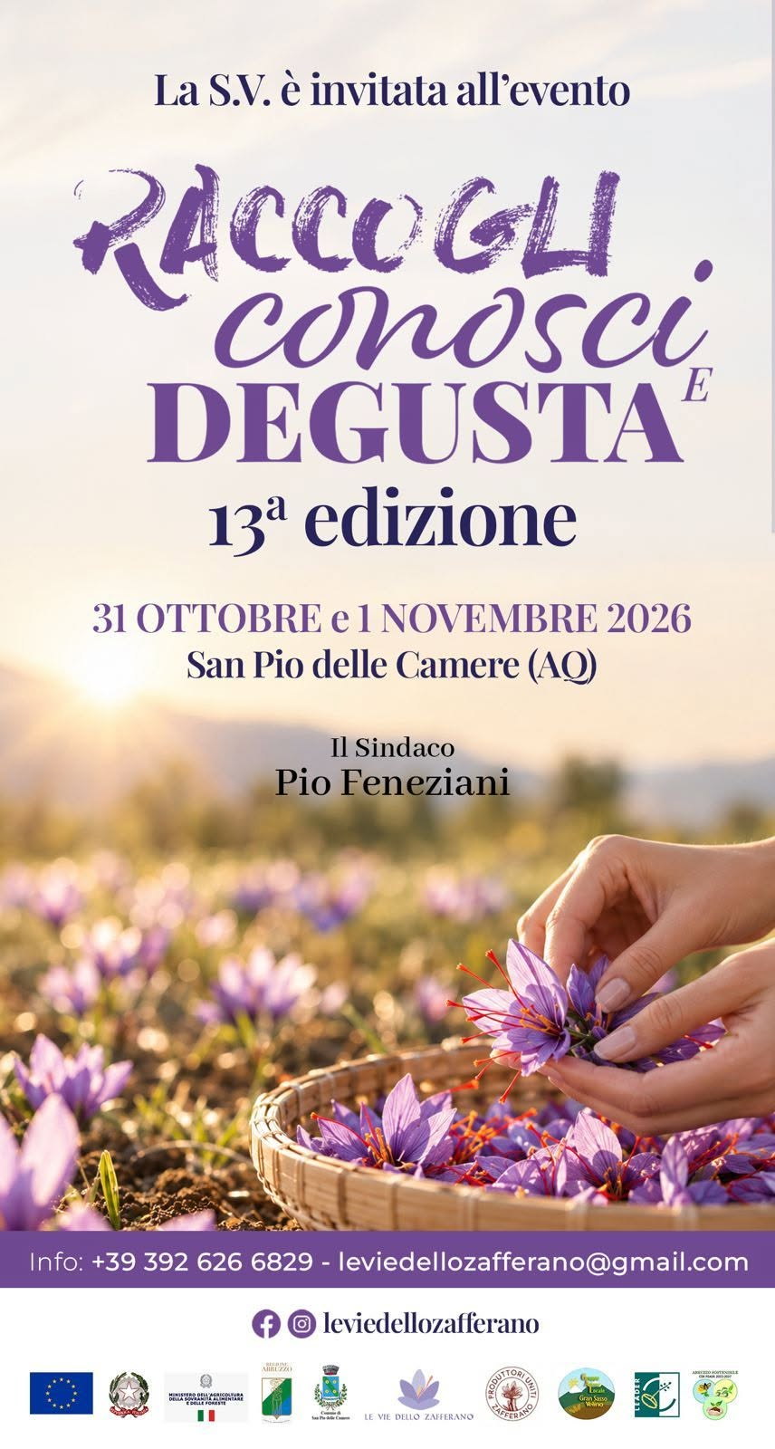 Raccogli, Conosci, Degusta - 13ª edizione