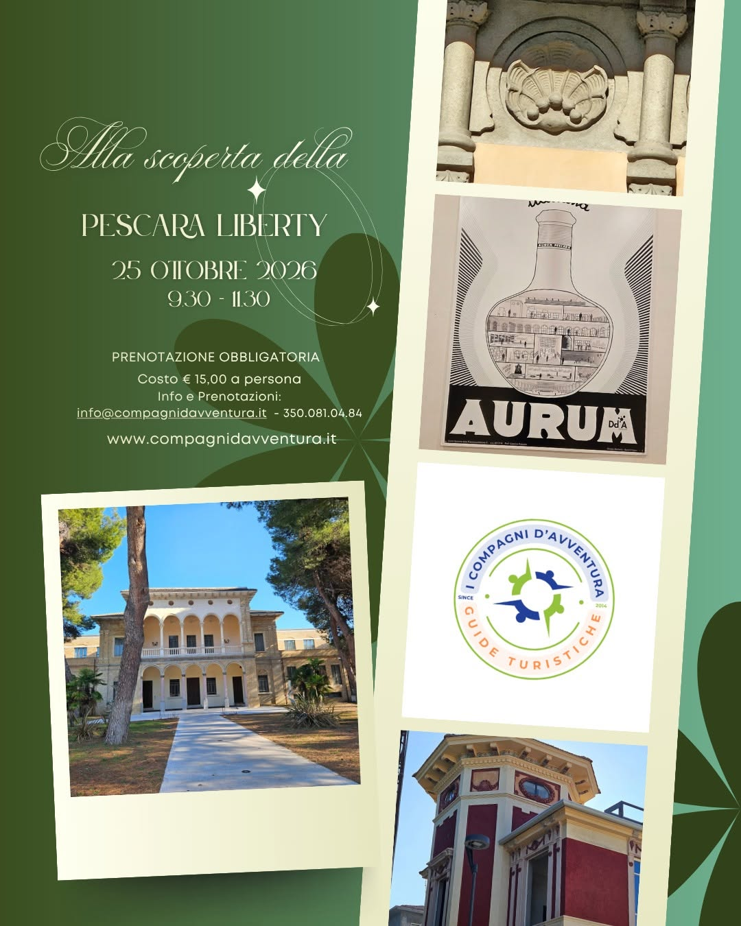 Alla scoperta della Pescara Liberty
