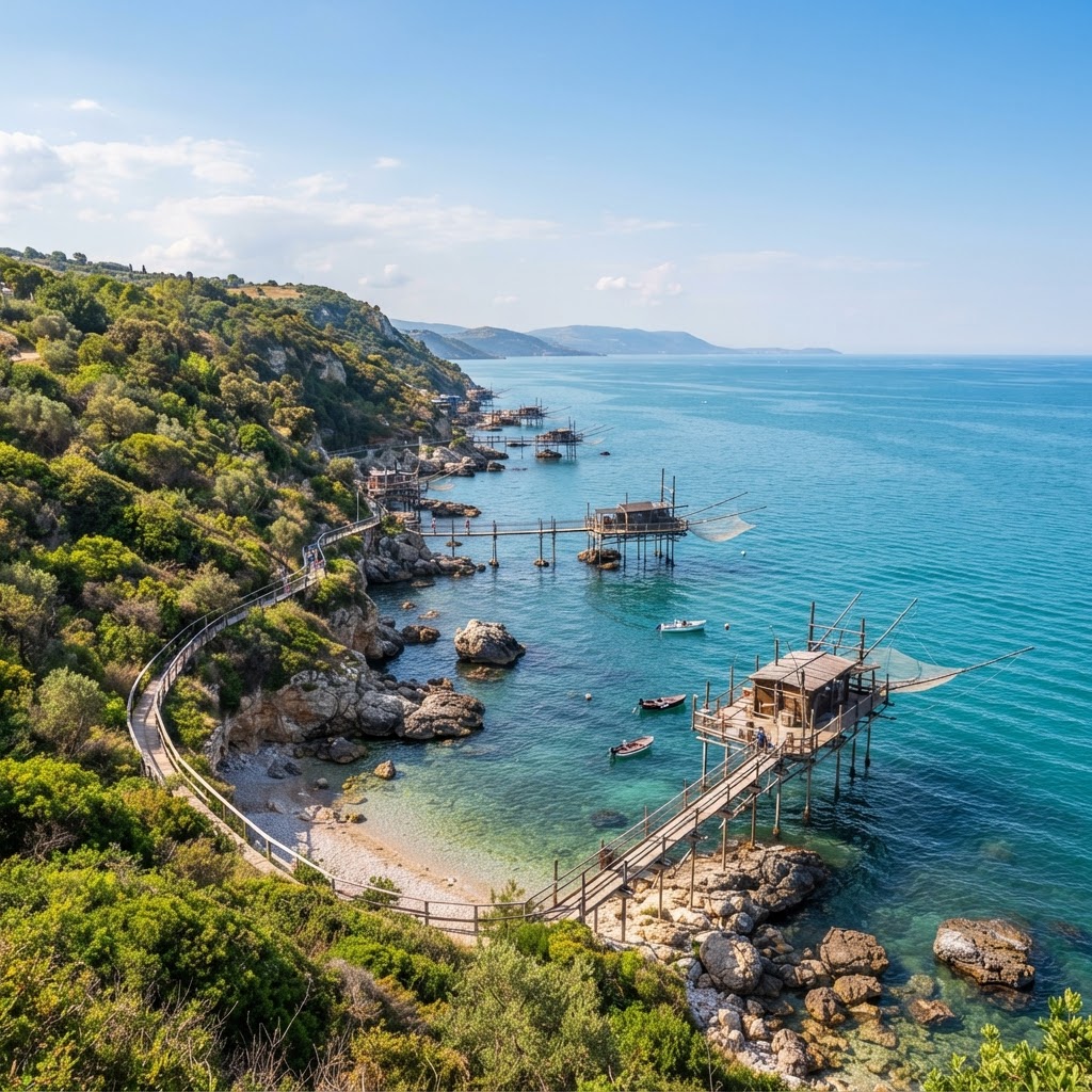 La Costa dei Trabocchi in E-Bike